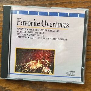 Maestro Favorite Overtones CD media Music Instruments Unisex Wagner Mozart